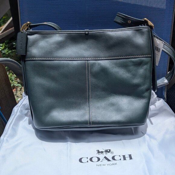 NWT Coach Andie Orignal Glovetanned Leather Hobo Bag Purse Crossbody Shoulder - Picture 2 of 4